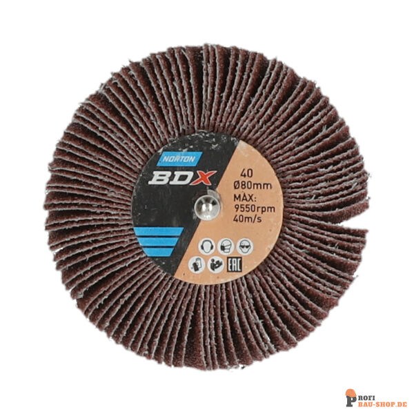 nortonschleifmittel/NORTON_schleifmittel_69957360914 Spindle Flap Wheels Norton-BDX-8x50x6mm SK_C_40_150553